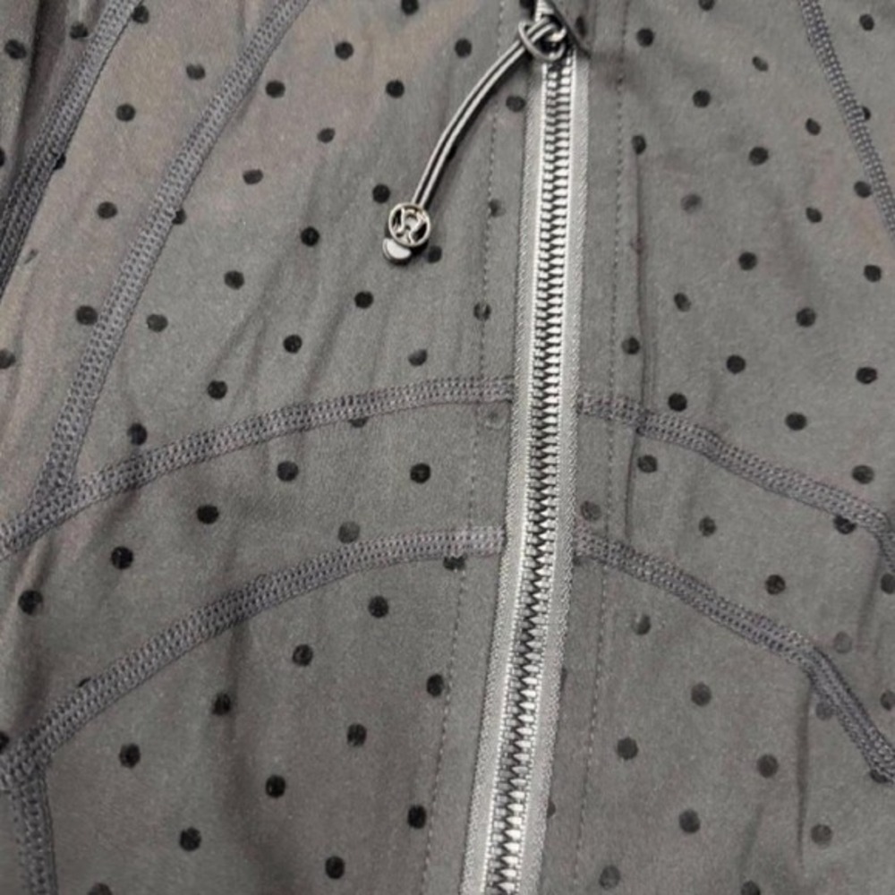 Lululemon Define Jacket & Leggings Polka Dot Set NWT Size 8 - Picture 3 of 4